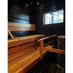 Laudepaketti Pro-laude 210 leveys max. 2100 mm syvyys 530/410 mm thermohaapa*Prosauna Online