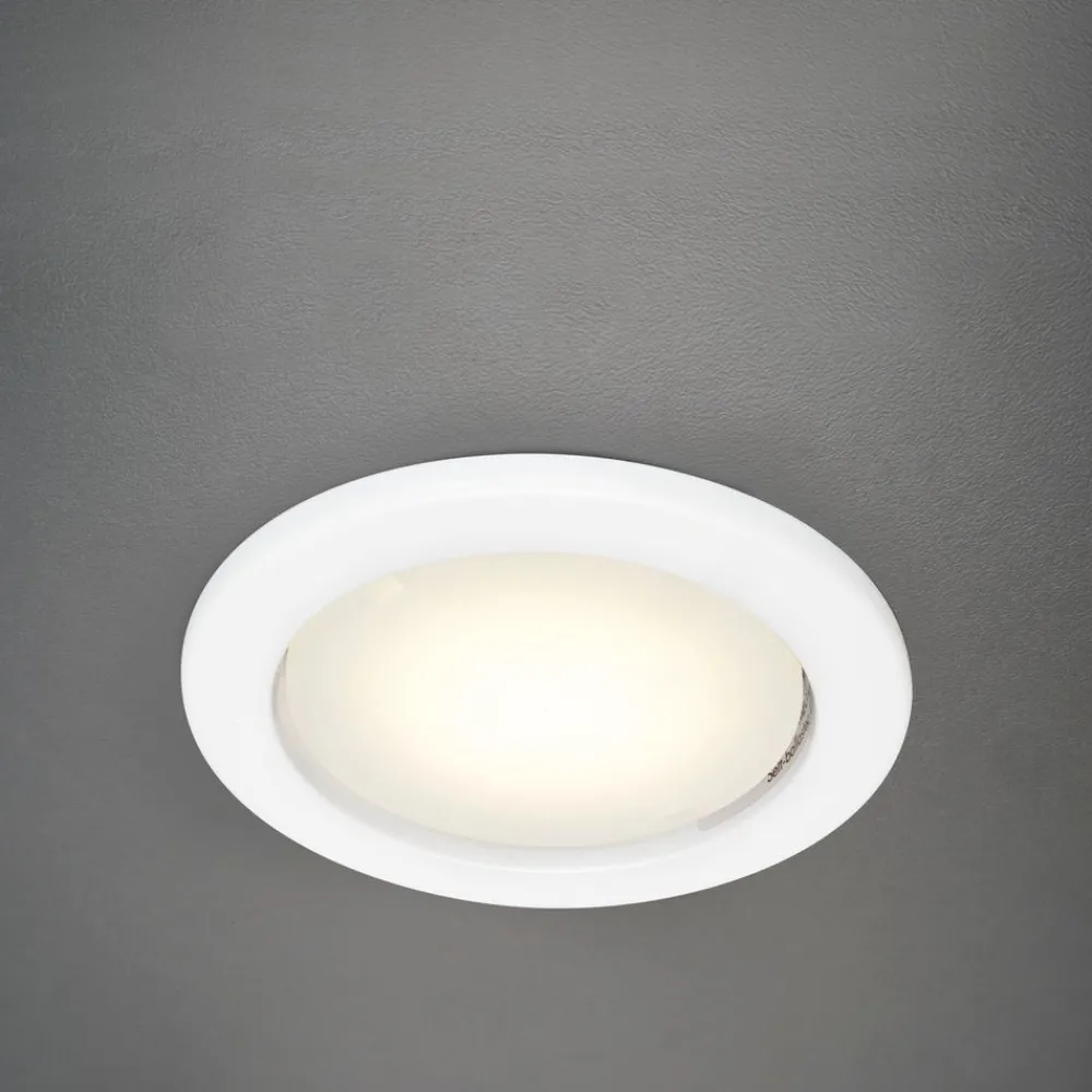 LED-alasvalo Planex, 5W/828, GX53, Ø104x39mm, IP23, valkoinen*Airam Hot