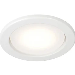 LED-alasvalo Planex, 5W/828, GX53, Ø104x39mm, IP23, valkoinen*Airam Hot