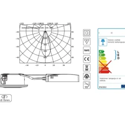 Discount LED-alasvalo Pallas, 6W, 450lm, IP44, 38°, himmennettävä, valkoinen, eri vaihtoehtoja Kattovalaisimet|Alasvalot
