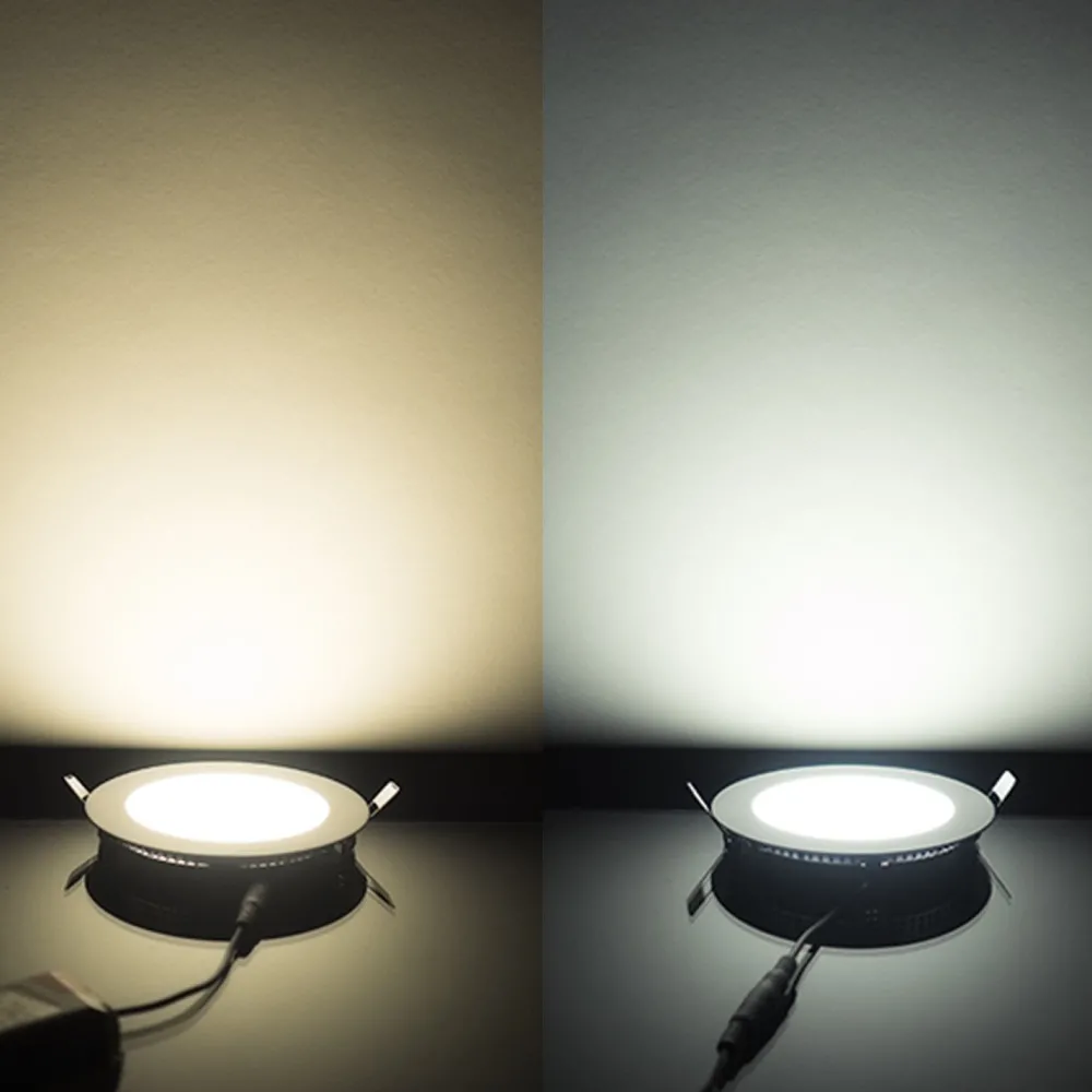 LED alasvalo Slim Style High Power Square, 9W, IP22, eri vaihtoehtoja*FTLight Best