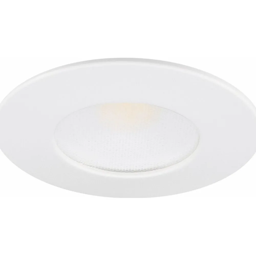 Clearance LED-alasvalo MD-231 5W, IP44, valkoinen Alasvalot|Kylpyhuonevalaisimet