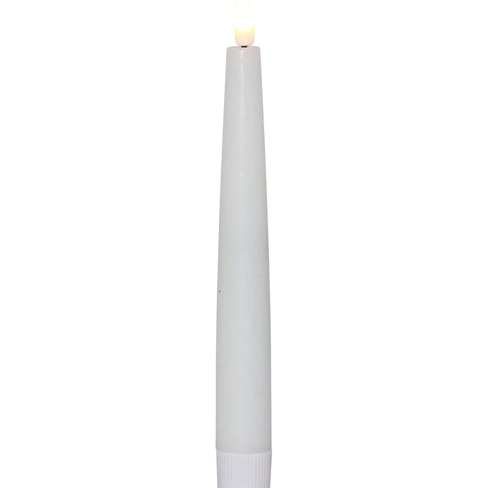LED-antiikkikynttilä Flamme, 4kpl, eri kokoja*Star Trading New