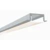 LED-asennuslista Embed läpikuultava kansi 2000x23/17x8mm alumiini*FTLight New