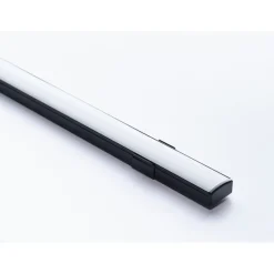 Online LED-asennuslista Regular läpikuultava kansi 2000x17x8mm eri värejä Led-Listat