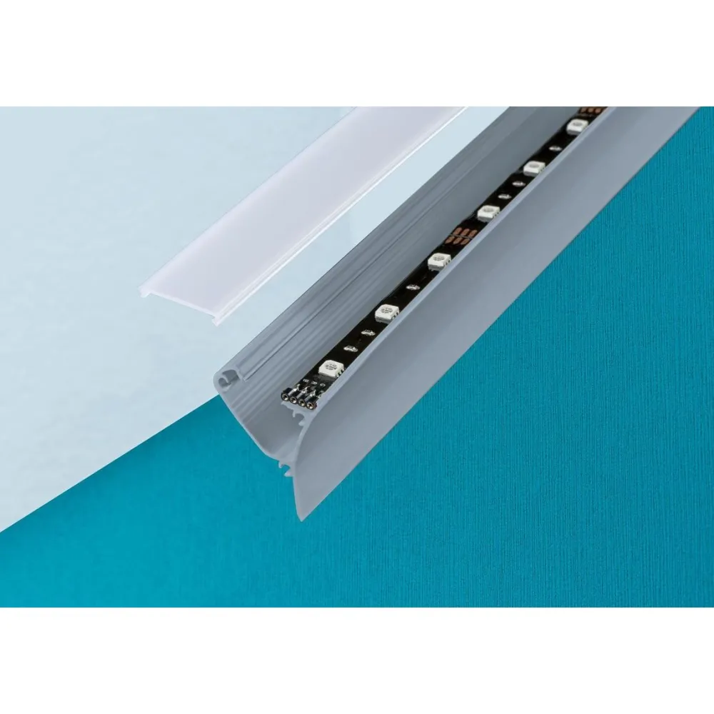 LED-Asennuslista Function Corner 2m harmaa*Paulmann New