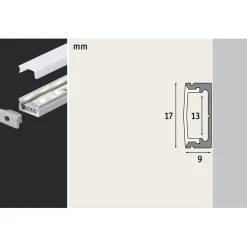 LED-Asennuslista Function Base 2m alumiini*Paulmann Sale