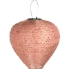 LED-aurinkokennolyhty Greatham, IP44, roosa*House Nordic Discount