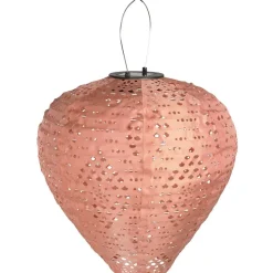 LED-aurinkokennolyhty Greatham, IP44, roosa*House Nordic Discount