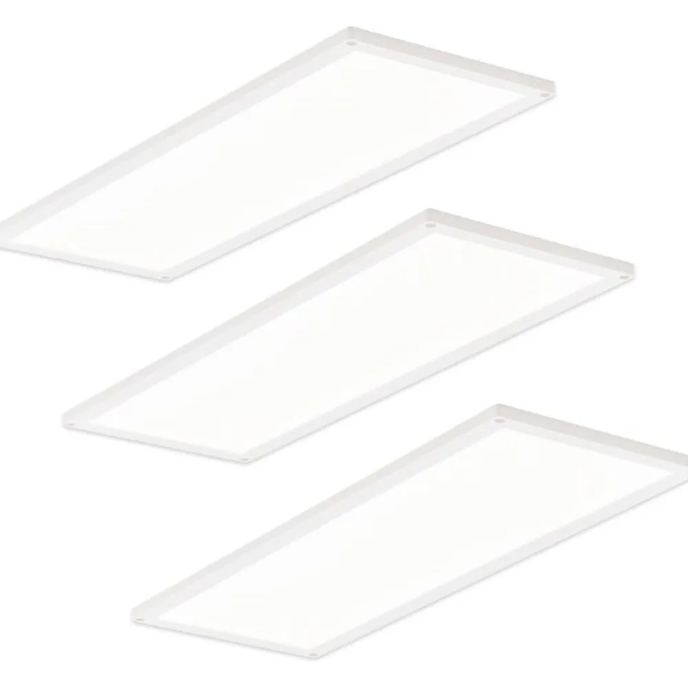 LED-kalustevalaisinsetti LED-Flat 22 3x7.6 W valkoinen*Limente New