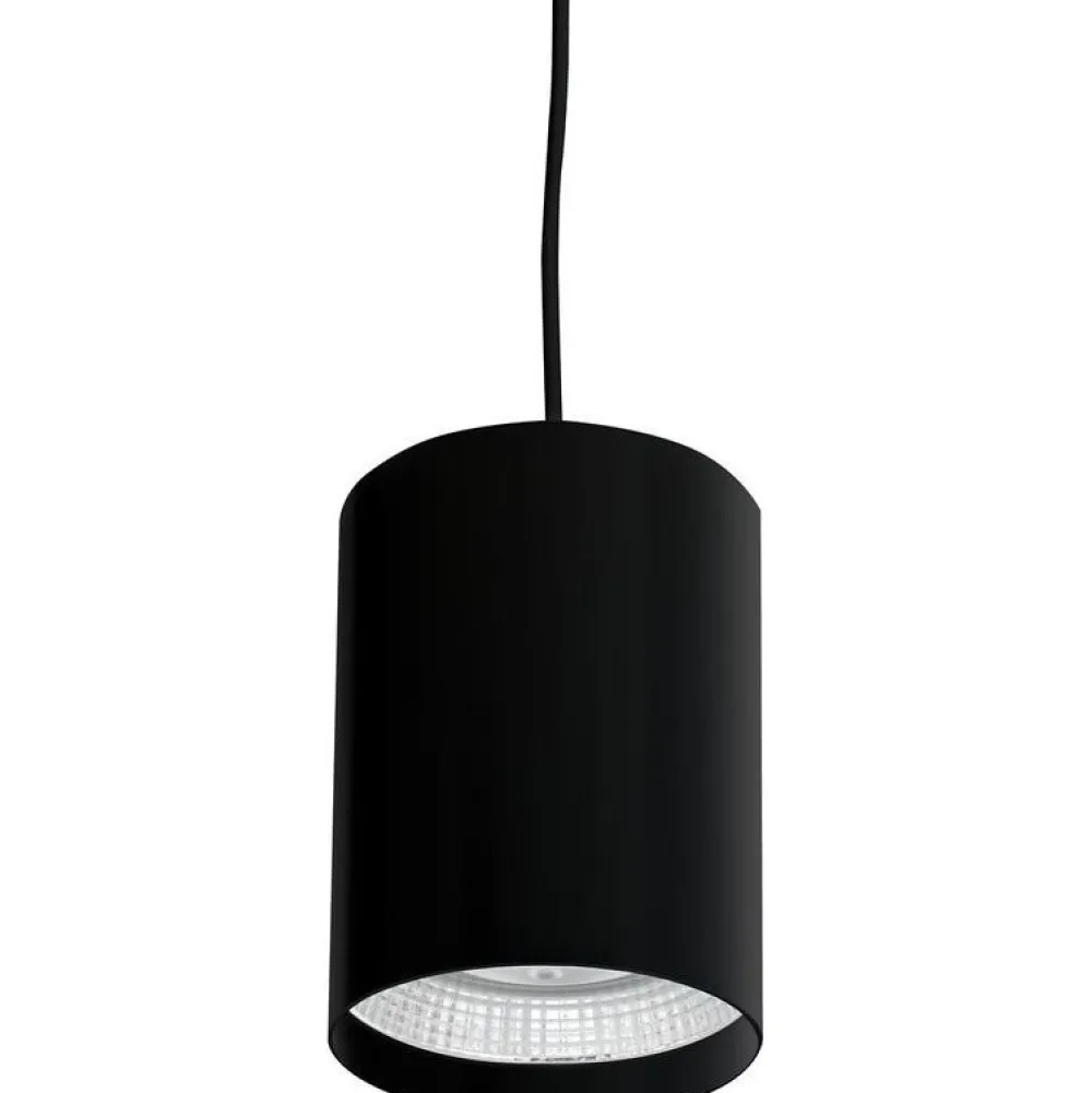Outlet LED-kasvivalaisin Fiora, Ø140x175mm, musta Kasvivalaisimet