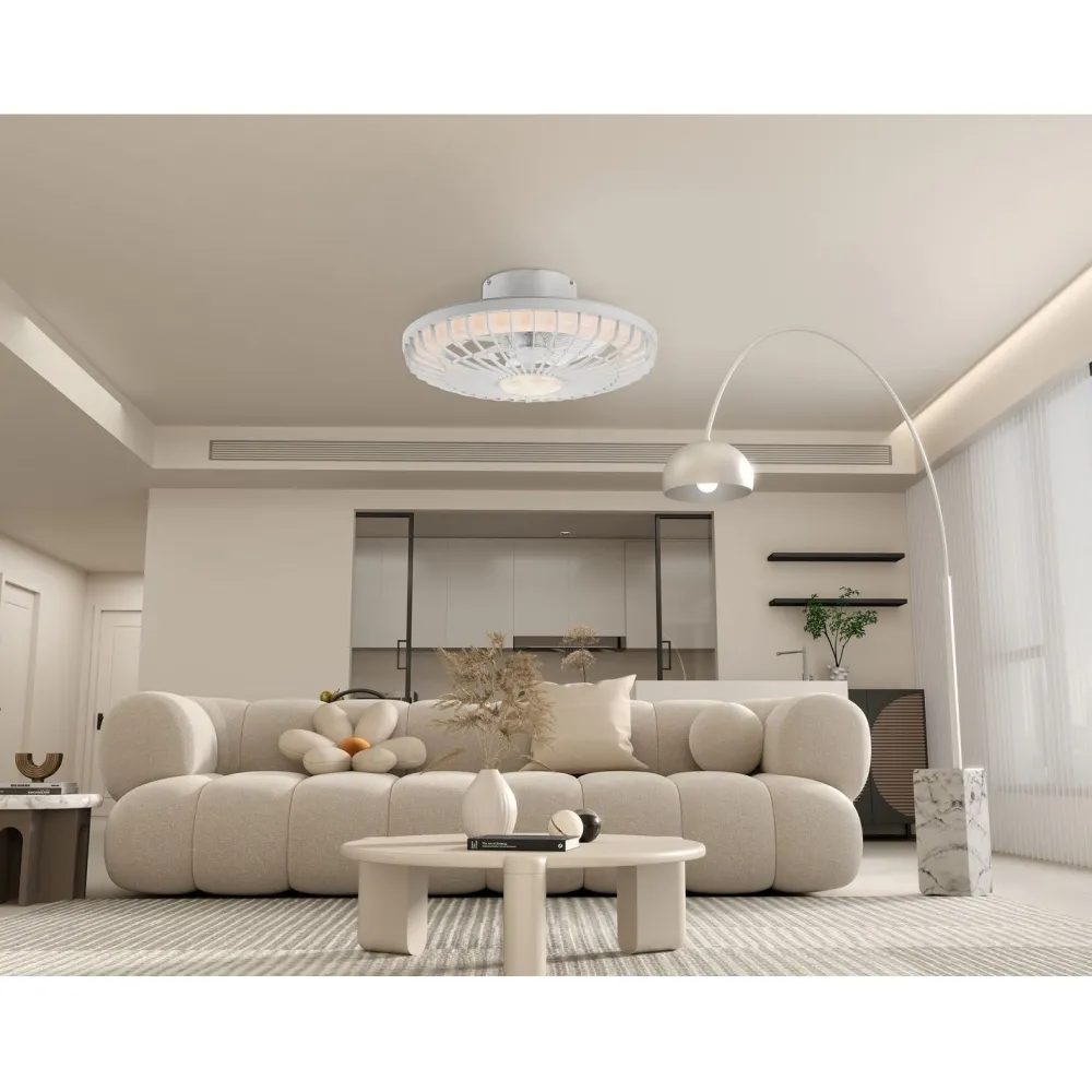 Clearance Led-kattotuuletinvalaisin Milano Led Ø48cm, 2800lm Tuuletinvalaisimet