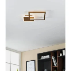 LED-Kattovalaisin Gafares 15W 33x33cm kaukosäädin eri värejä*Eglo Outlet