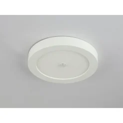 LED-kattovalaisin Paula Ø22,6x3,5cm 18W liiketunnistimella valkoinen*Globo Discount