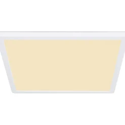 Online LED-kattovalaisin Sapana IP44 29,4x29,4 cm eri värejä Plafondit|Kylpyhuonevalaisimet