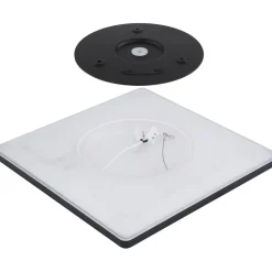 Online LED-kattovalaisin Sapana IP44 29,4x29,4 cm eri värejä Plafondit|Kylpyhuonevalaisimet