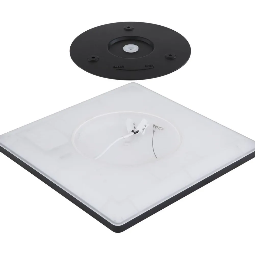 Online LED-kattovalaisin Sapana IP44 29,4x29,4 cm eri värejä Plafondit|Kylpyhuonevalaisimet