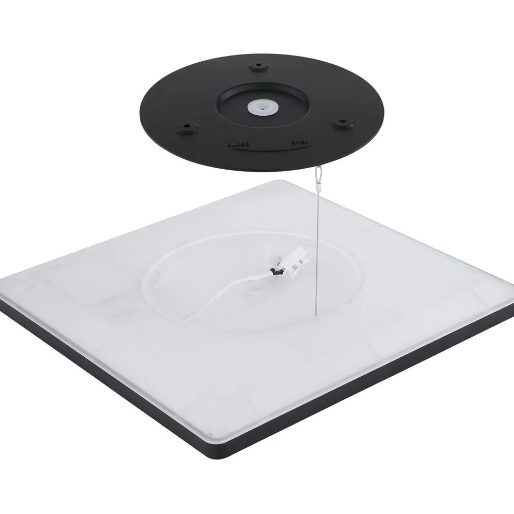 Online LED-kattovalaisin Sapana IP44 29,4x29,4 cm eri värejä Plafondit|Kylpyhuonevalaisimet