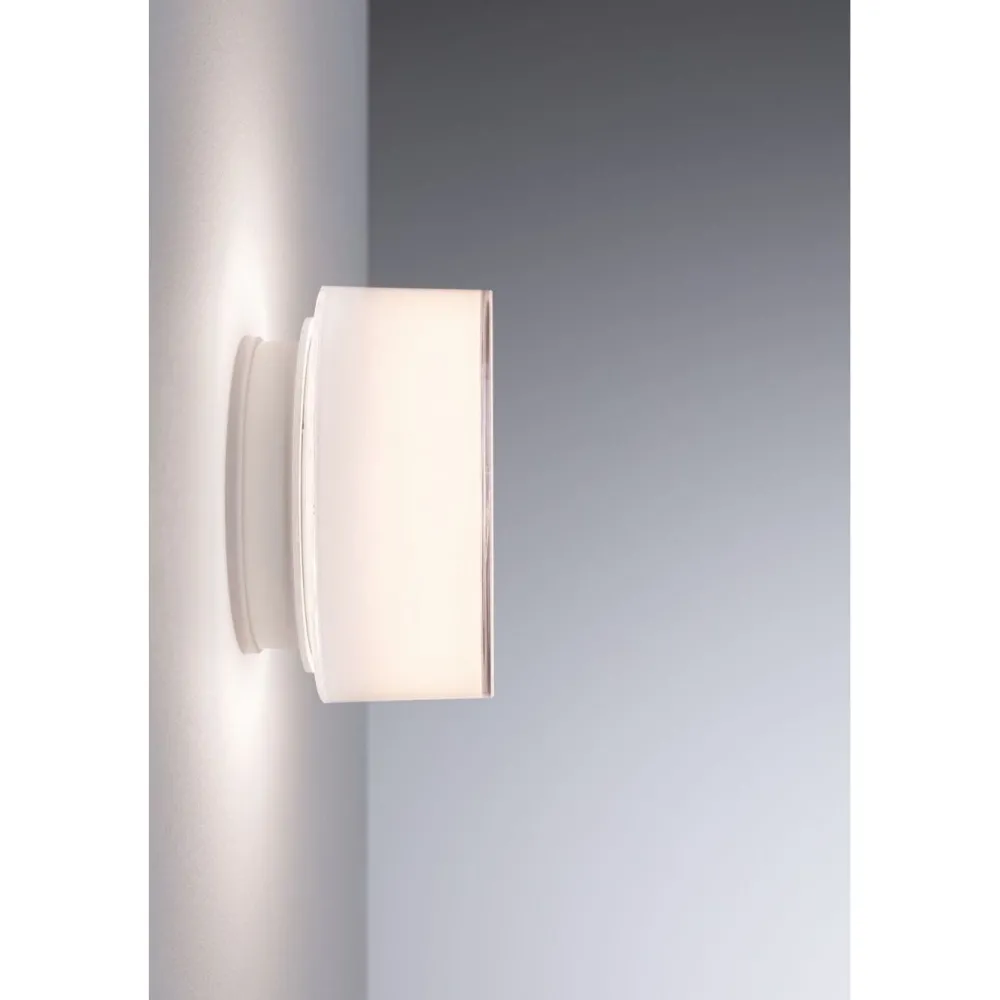 Best LED-kattovalaisin Maro Round, IP44, 3000K, valkoinen Plafondit|Kylpyhuonevalaisimet