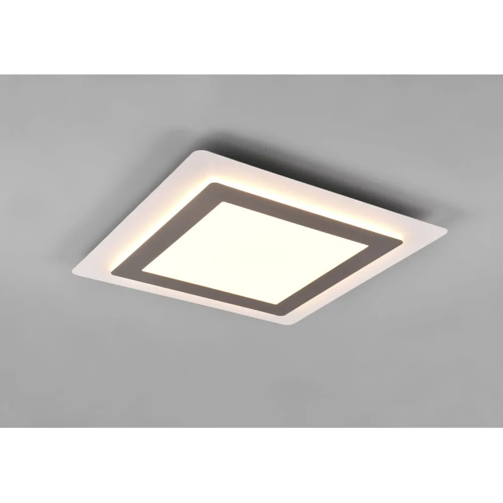 LED-kattovalaisin Morgan, 45x45cm, eri värejä*Trio Discount
