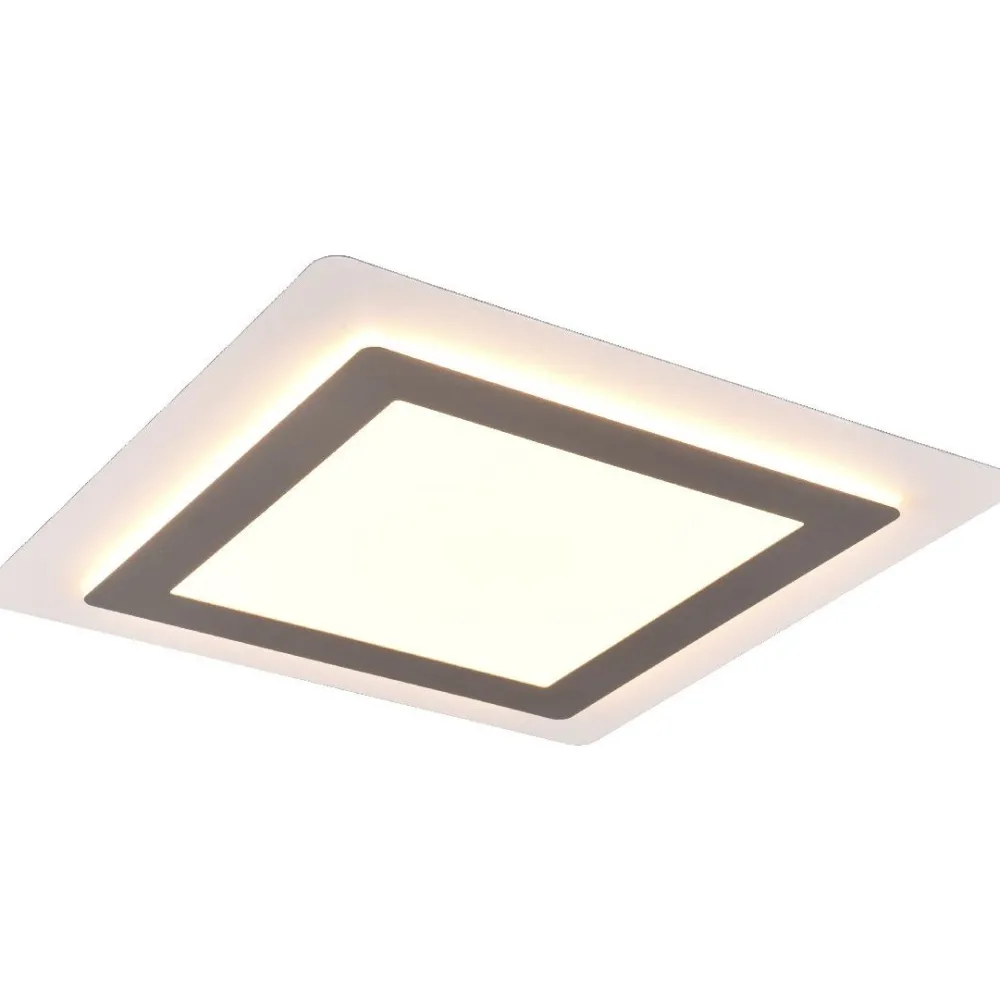 LED-kattovalaisin Morgan, 45x45cm, eri värejä*Trio Discount