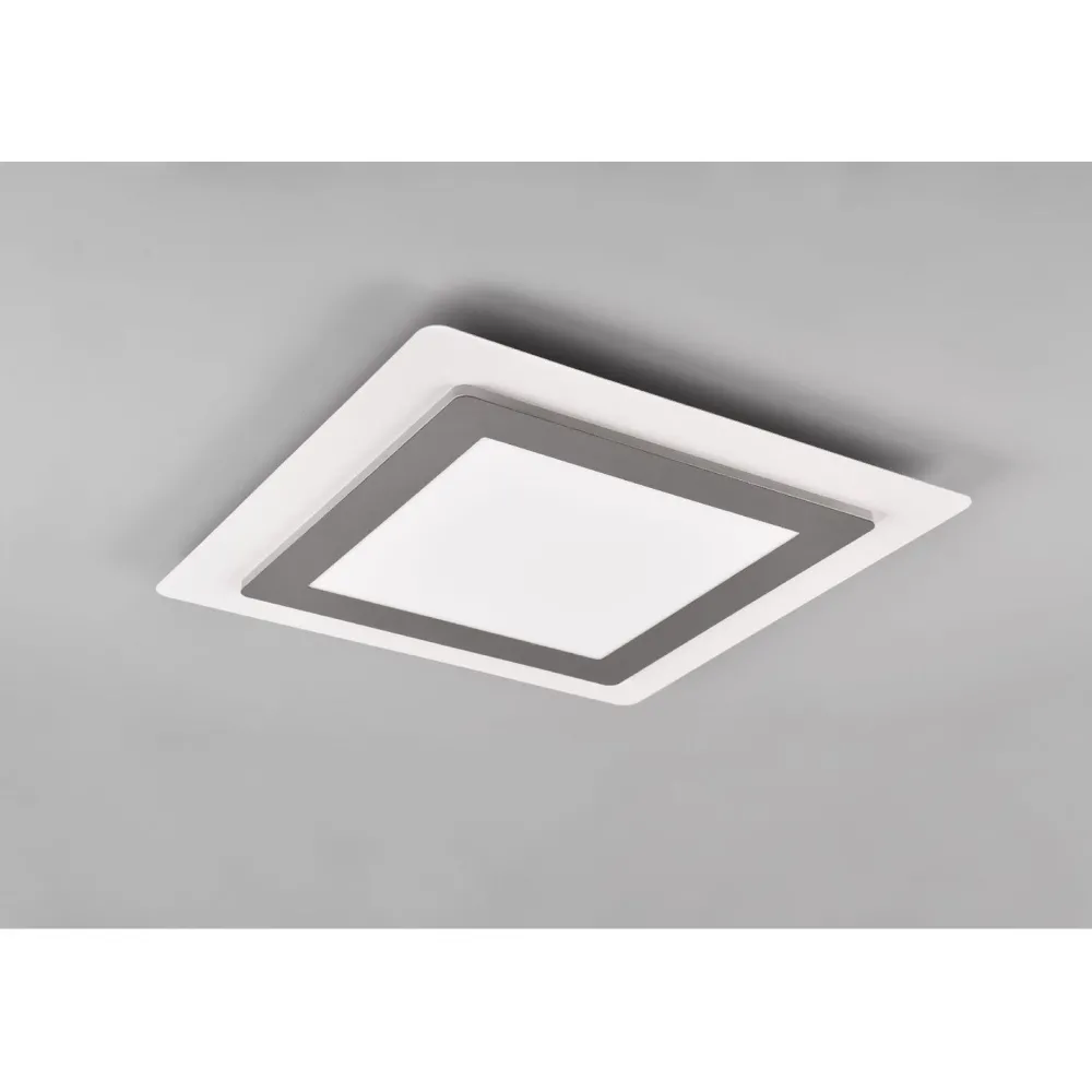 LED-kattovalaisin Morgan, 45x45cm, eri värejä*Trio Discount