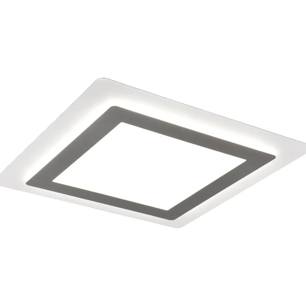 LED-kattovalaisin Morgan, 45x45cm, eri värejä*Trio Discount