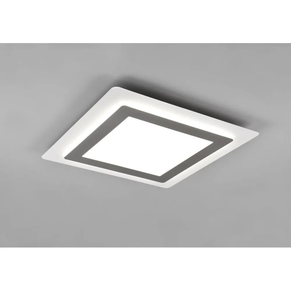 LED-kattovalaisin Morgan, 45x45cm, eri värejä*Trio Discount