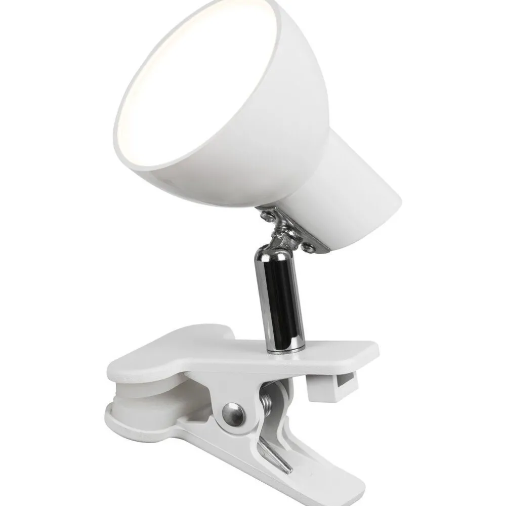 LED-klipsivalaisin Noah, Ø7cm, 5W 360lm 3000K, eri värejä*Rabalux