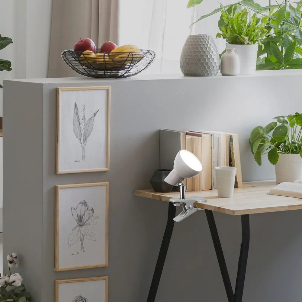 LED-klipsivalaisin Noah, Ø7cm, 5W 360lm 3000K, eri värejä*Rabalux