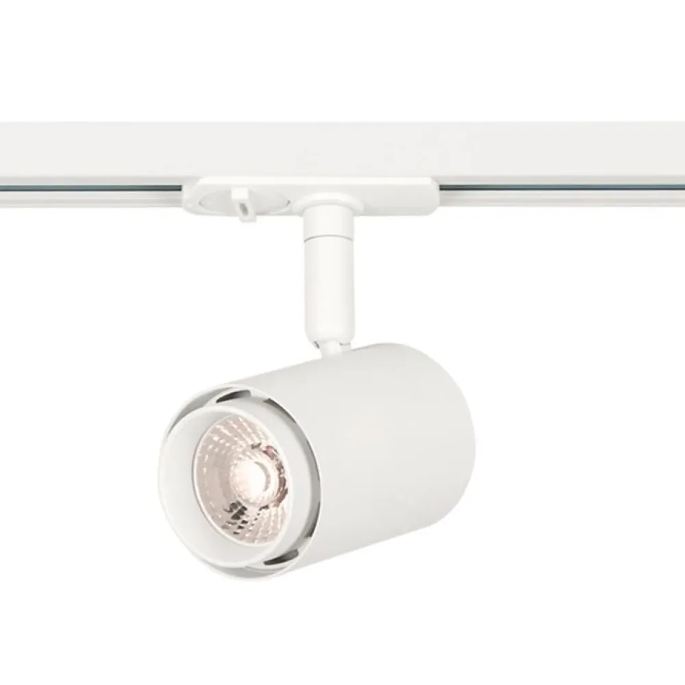 Outlet LED-kohdevalaisin Focus Track Micro 1-vaihe 36° valkoinen 2700K Kohdevalaisimet