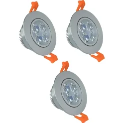 LED-kohdevalosarja IP20 3-osainen teräs*Harju Clearance
