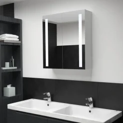 Led kylpyhuoneen peilikaappi 62x14x60 cm*FinePRICE Outlet