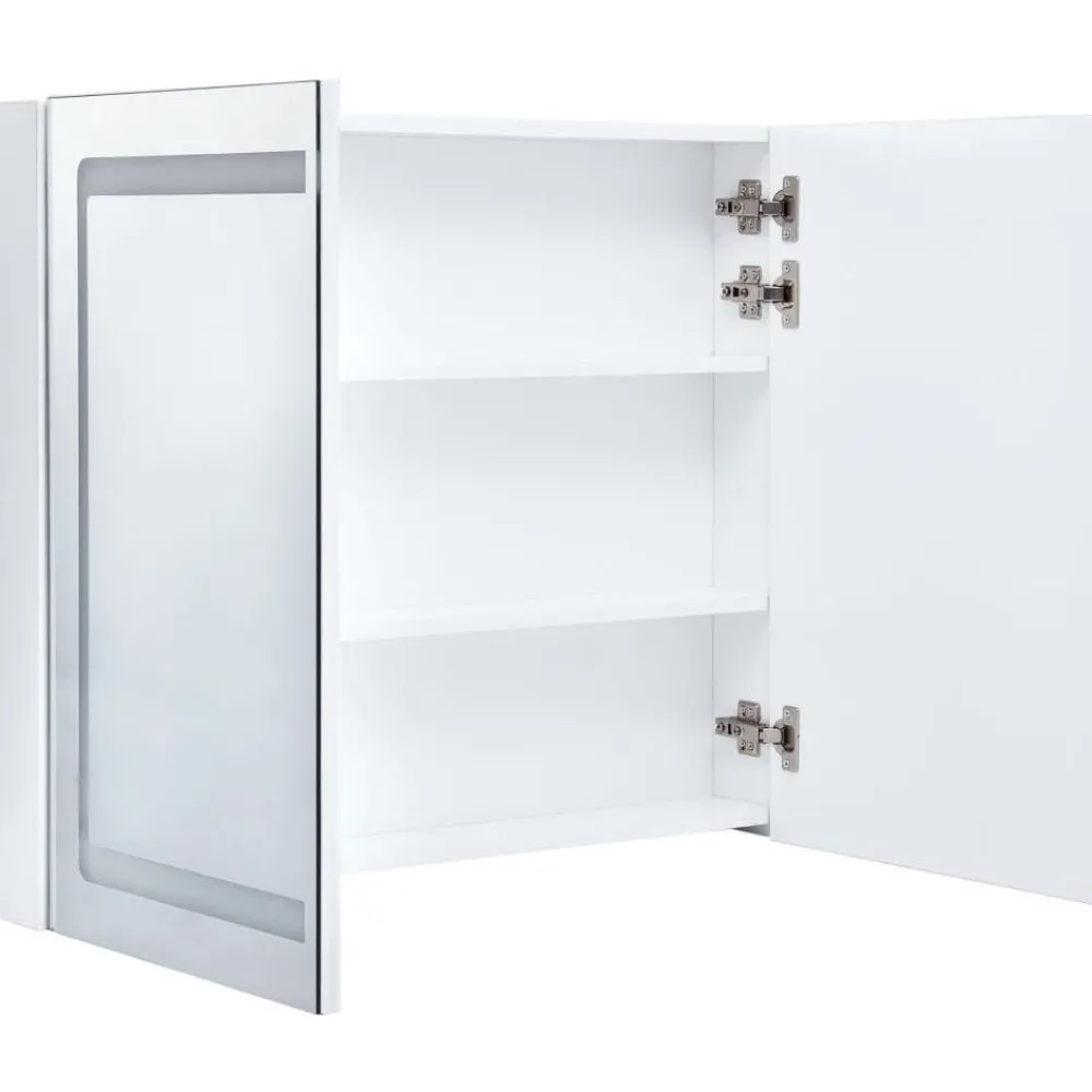 Led kylpyhuoneen peilikaappi 80x12,2x68 cm*FinePRICE Hot