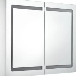 Led kylpyhuoneen peilikaappi 80x12,2x68 cm*FinePRICE Hot