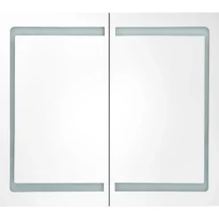 Led kylpyhuoneen peilikaappi 80x12,2x68 cm*FinePRICE Hot