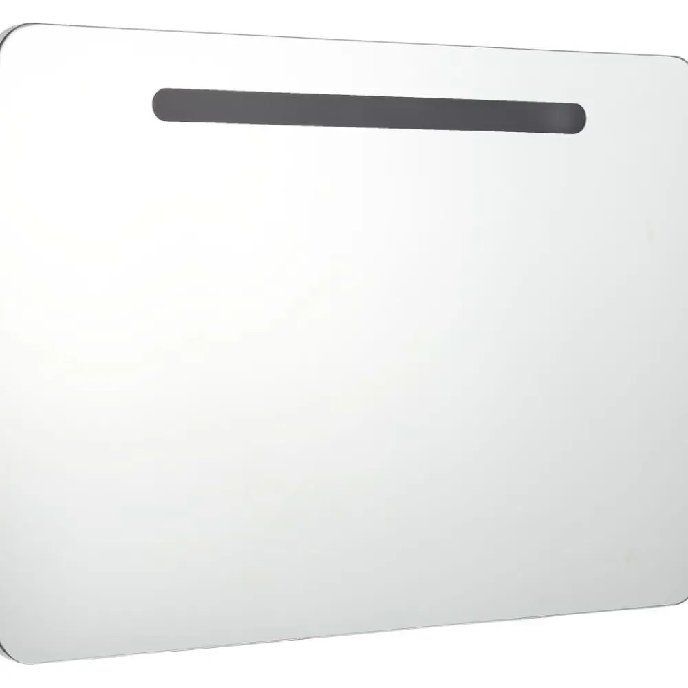 Outlet LED kylpyhuoneen peilikaappi, 80x11x55 cm Peilikaapit