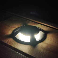 Discount LED-laiturivalaisin Marina IV, 1.5W, 24V, IP67, rst, eri vaihtoehtoja Terassivalot|Terassivalot Ja Maavalot