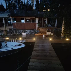 Discount LED-laiturivalaisin Marina IV, 1.5W, 24V, IP67, rst, eri vaihtoehtoja Terassivalot|Terassivalot Ja Maavalot
