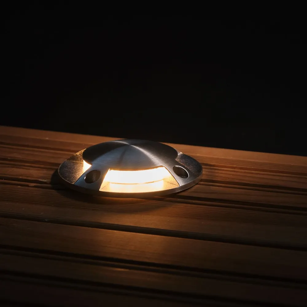 Discount LED-laiturivalaisin Marina IV, 1.5W, 24V, IP67, rst, eri vaihtoehtoja Terassivalot|Terassivalot Ja Maavalot