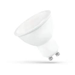 LED-lamppu GU10 6W 230V mattalasikupu, eri värilämpötiloja*Spectrum Hot