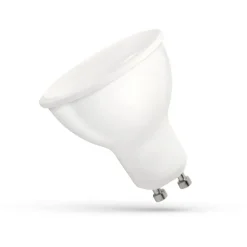 LED-lamppu GU10 6W 230V mattalasikupu, eri värilämpötiloja*Spectrum Hot