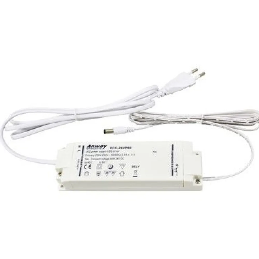 LED-liitäntälaite LED Driver 60 W 24 V Linear LED -valaisimille*Airam
