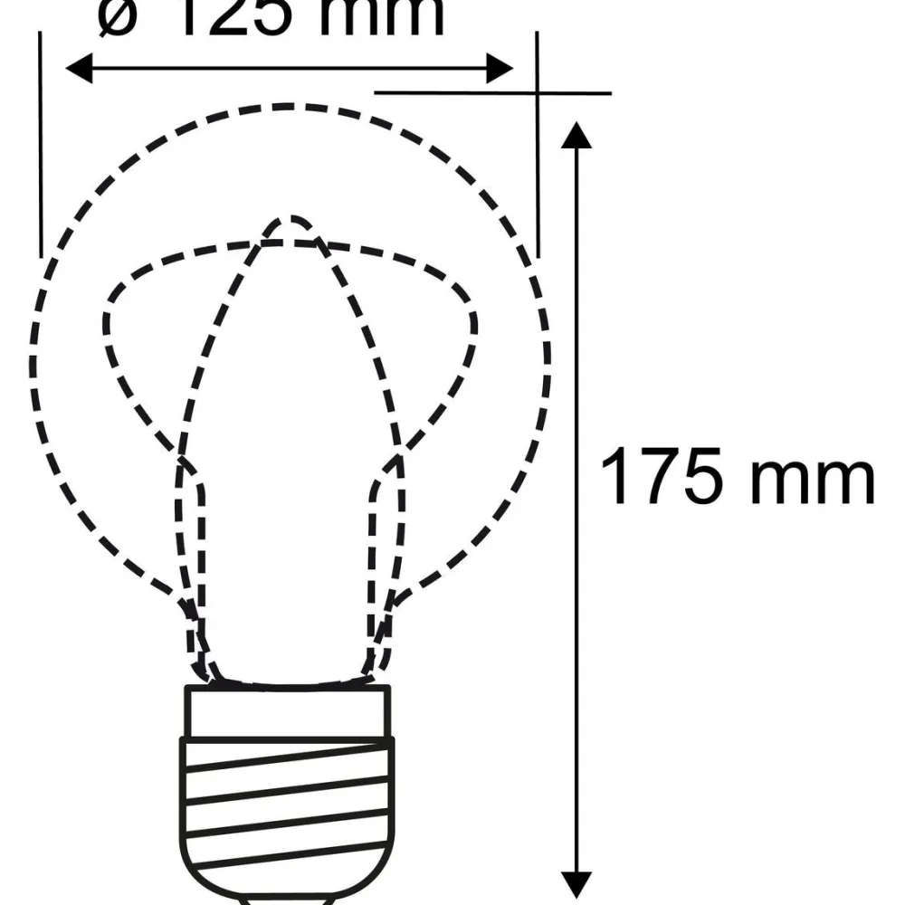 LED-älylamppu Smart Home Zigbee 3.0 Globe, G125, E27, 600lm, 7,5W, filamentti, säädettävä värilämpötila, himmennettävä, kulta*Paulmann New