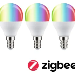 Best LED-älylamppu Smart Home Zigbee 3.0 Drop, E14, 470lm, 5W, RGBW+, himmennettävä, matta, 3kpl Älyvalaistus