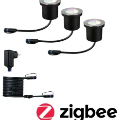 LED-Maavalaisin aloitussetti Plug & Shine upotettava RGBW*Paulmann Outlet