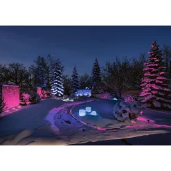 Online LED-Maavalaisin Plug & Shine upotettava RGBW Älyvalaisimet Ulos