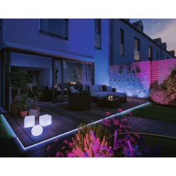 Online LED-Maavalaisin Plug & Shine upotettava RGBW Älyvalaisimet Ulos