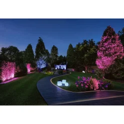 Online LED-Maavalaisin Plug & Shine upotettava RGBW Älyvalaisimet Ulos