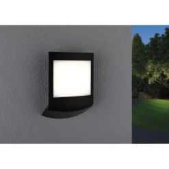 LED-numerovalaisin liike- ja hämärätunnistimella Padea, Smart Home Zigbee 3.0, IP44, antrasiitti*Paulmann Clearance